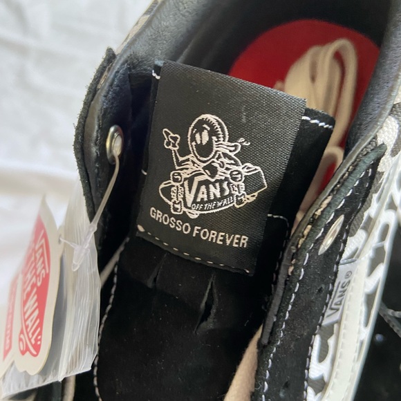 SUPREME VANS MONOGRAM S LOGO SKATE GROSSO MID - Picture 6 of 16